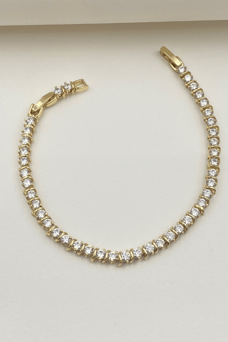 Xuping Gold Detaylı Suyolu Bileklik