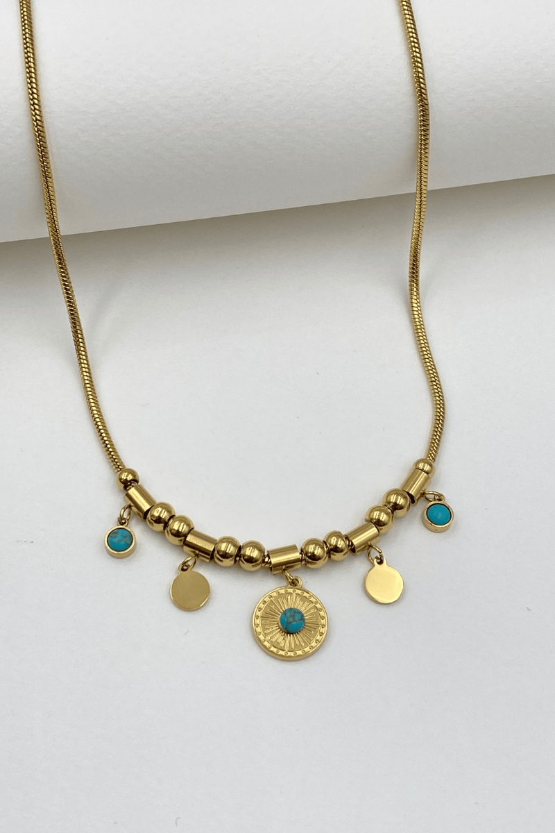 Çelik Charm Kolye