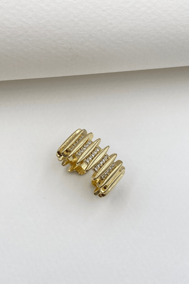 Gold Zirkon Taşlı Yüzük