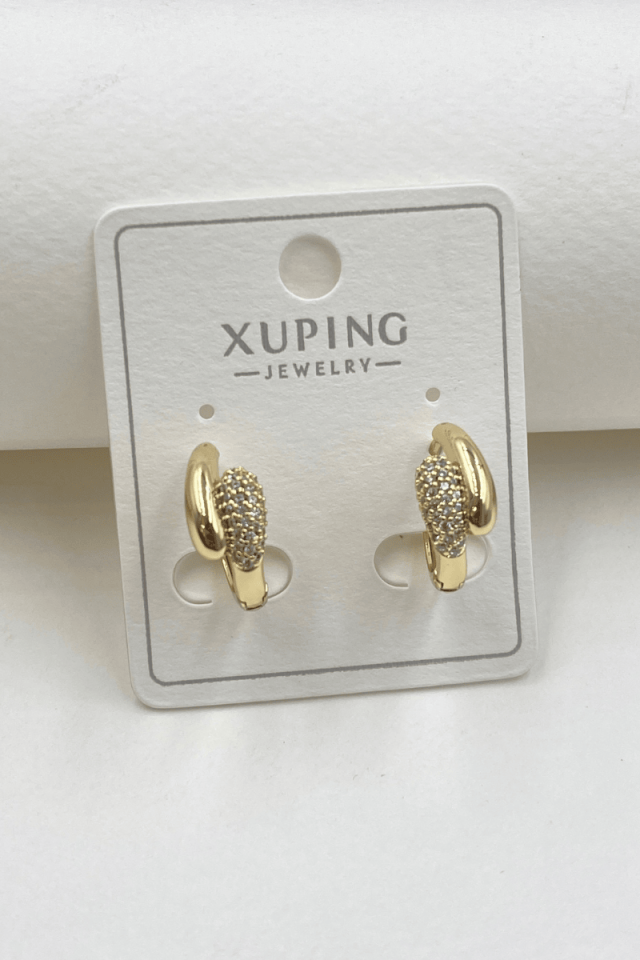 Xuping Yarı Taşlı Küpe