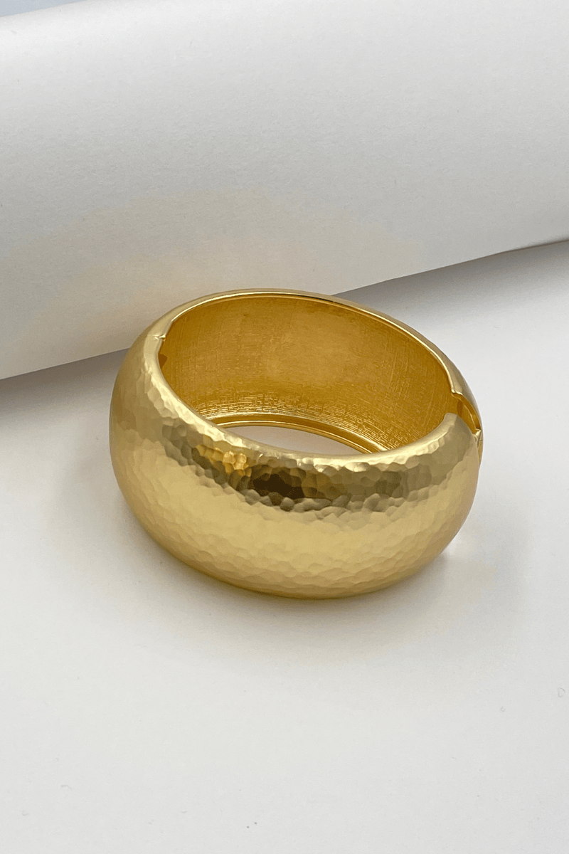 Gold Dövme Dokulu Bombeli Kelepçe